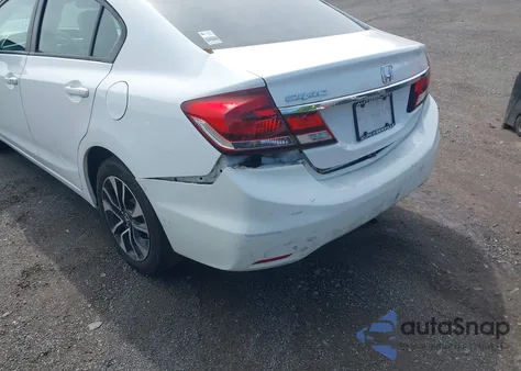 2015 Honda Civic Ex из США, поврежденный, VIN 19XFB2F87FE219065